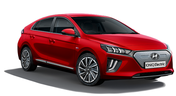 Hyundai Ioniq Electric - Available In Fiery Red